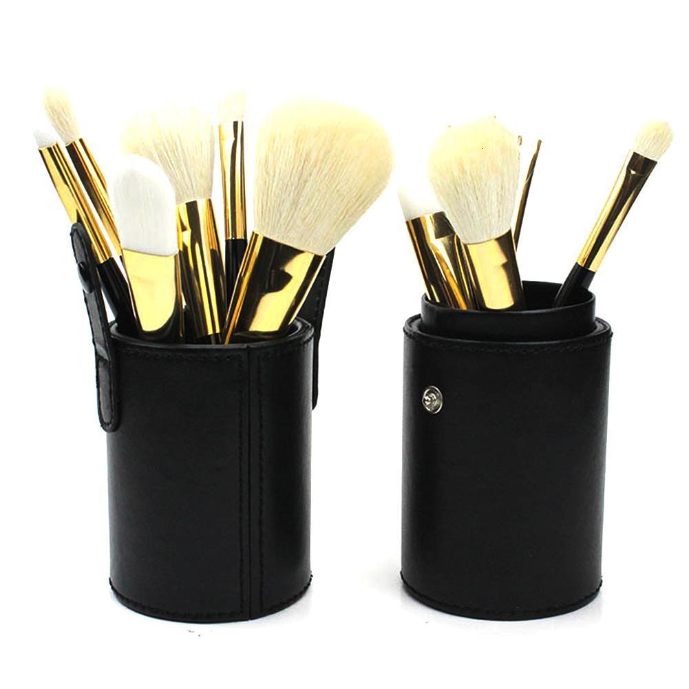Makeup Tools PU Leather Brushes Set Organizer Storage Box Empty Holder Cosmetic Bag Make Up Beautician 230823