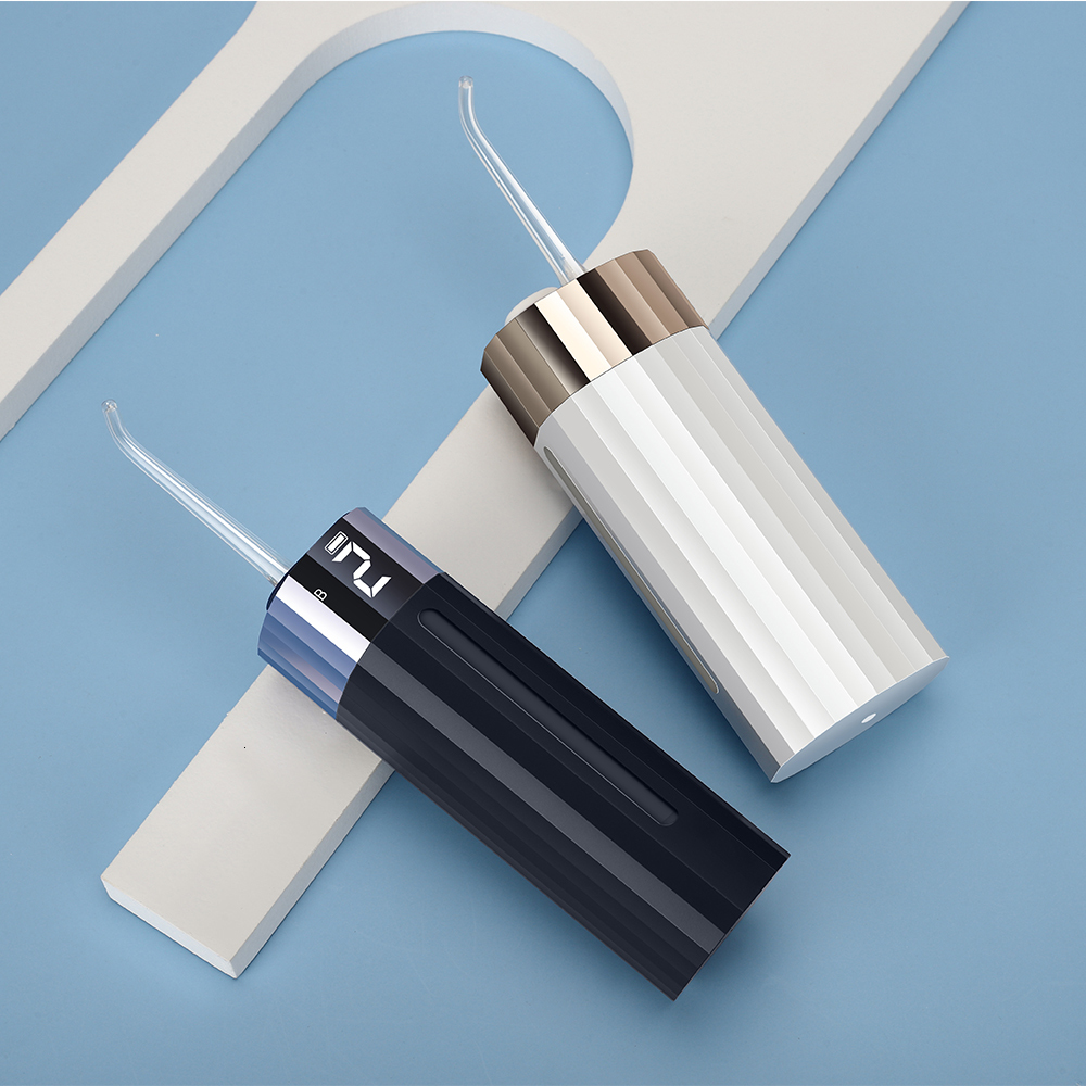 Other Oral Hygiene Irrigator Rechargeable Water Flosser Portable Dental Jet Tank Teeth Cleaner Girls Men Family Christmas Gift 230824
