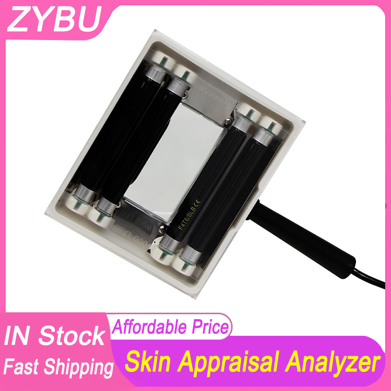Portable UV Analyzer Wood Lamp Facial Skin Testing Examination Magnifying Appraisal Greyness Tinea Machine Beauty SPA Salon Equipment