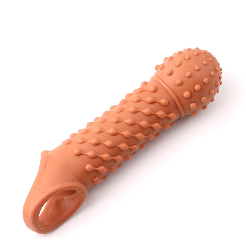 Cockrings Penis Extender Condom Reusable Sleeve Sextoy Cock Rings Dick Delay Ejaculation Flexible Glans Enlarger sex toys men 230824