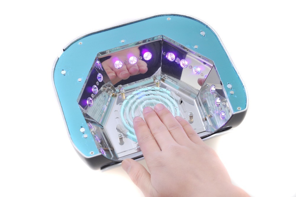 Nail Dryers nail High quality 48W US EU Plug Ultraviolet 110-220v Gel Professional LED UV Curing Lamp CCFL Light Dryer Nail Art 230824