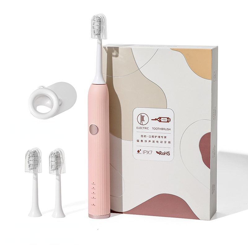 Toothbrush Adult Electric Toothbrush Ultrasonic Soft Bristles Magnetic Suspension Electric Toothbrush Gift Set for Couples 230824