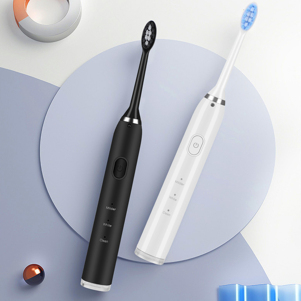 Toothbrush Sonic Electric Toothbrush USB Rechargeable Automatic Adult Model Teeth Whitening Oral Care Free 6 Brush Head Dental Cleaner Set 230824
