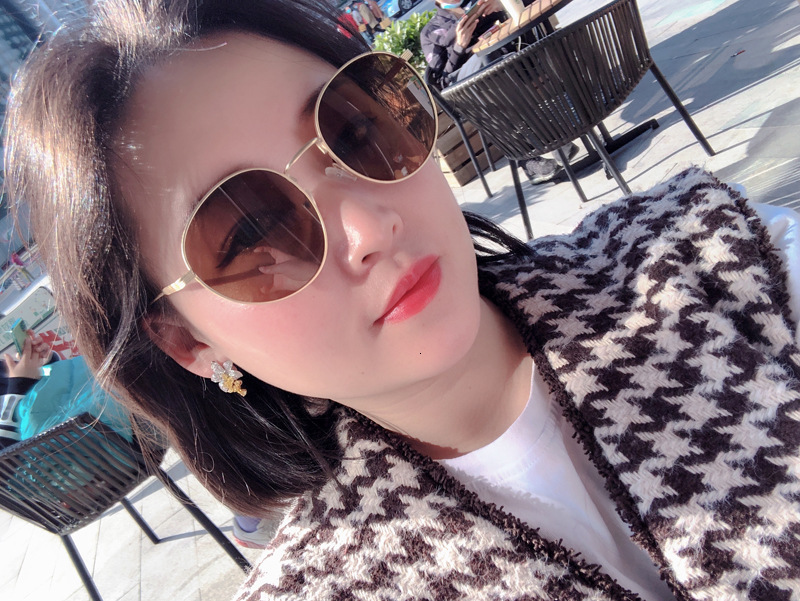 Charm Stylish Geometric Large Sukar flower with yellow cubic zirconia crystal earrings a gift for womens bridal jewelry 230823