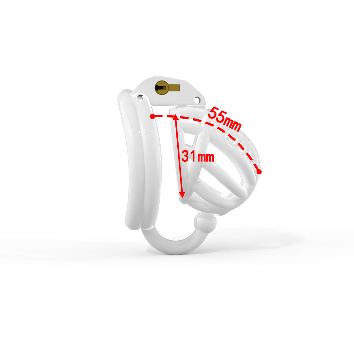 Cockrings Sextoy Honeycomb 2nd Generation Chastity Cage Double Ring with Hook Cock Bdsm Sissy Abstinence Erotic Sex Toys for Men Gay 230824