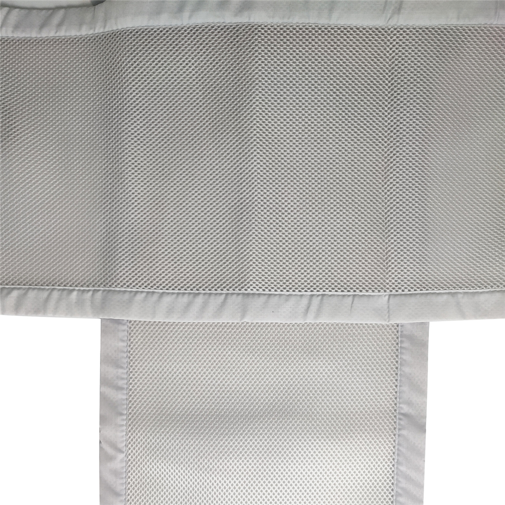 Bed Rails 2pcs Protector Baby Nursery Breathable Bumper Onepiece Crib Around Cushion Cot Pillows borns Beds Decor 230824