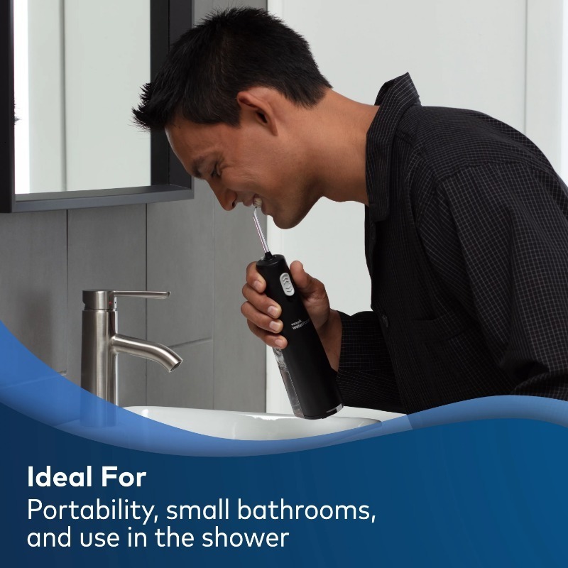 Other Oral Hygiene Cordless Express Portable Water Flosser Irrigator Black 230824