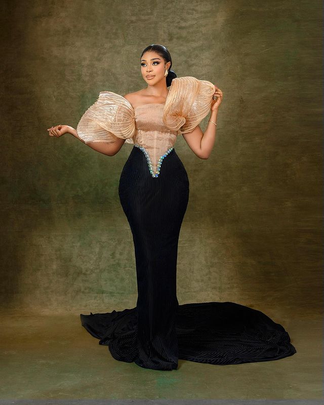 2023 August Aso Ebi Black Mermaid Prom Dress Crystals Sexy Evening Formal Party Second Reception Birthday Engagement Gowns Dresses Robe De Soiree ZJ71