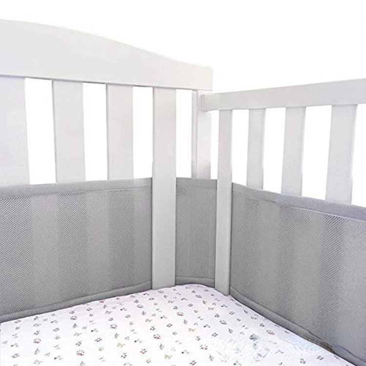 Bed Rails Fence Child Safe Line Cot Unisex 2pcs 150cm320cm Summer Baby Crib Bumper Polyester born Bumpers 230824