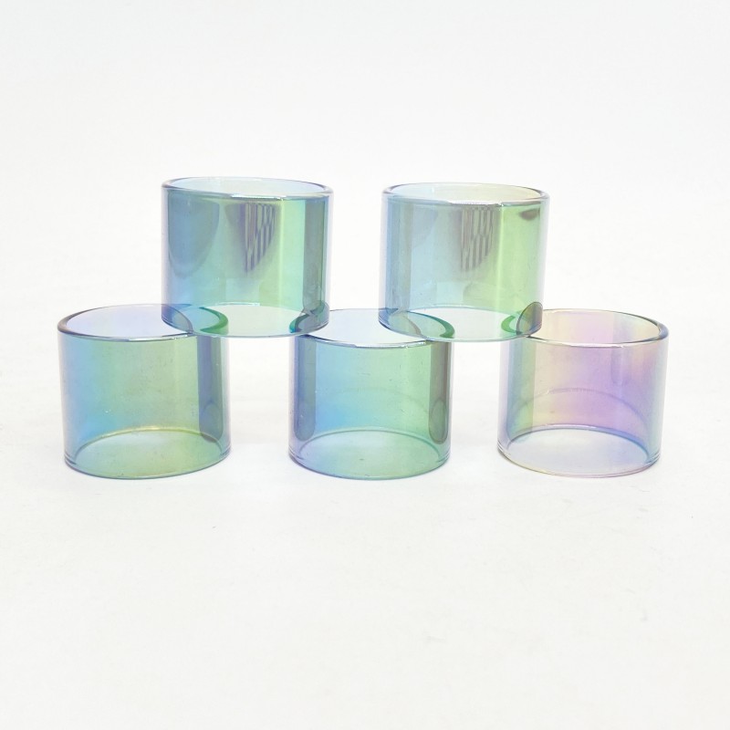 FATUBE Faint Rainbow Straight Shot GLASS Cup TUBE for Zeus Dual/ZEUS X/ZX/Z SUB-OHM/Aegis Legend 2/L200/S100/Aegis Solo 2 Kit/Aegis Max