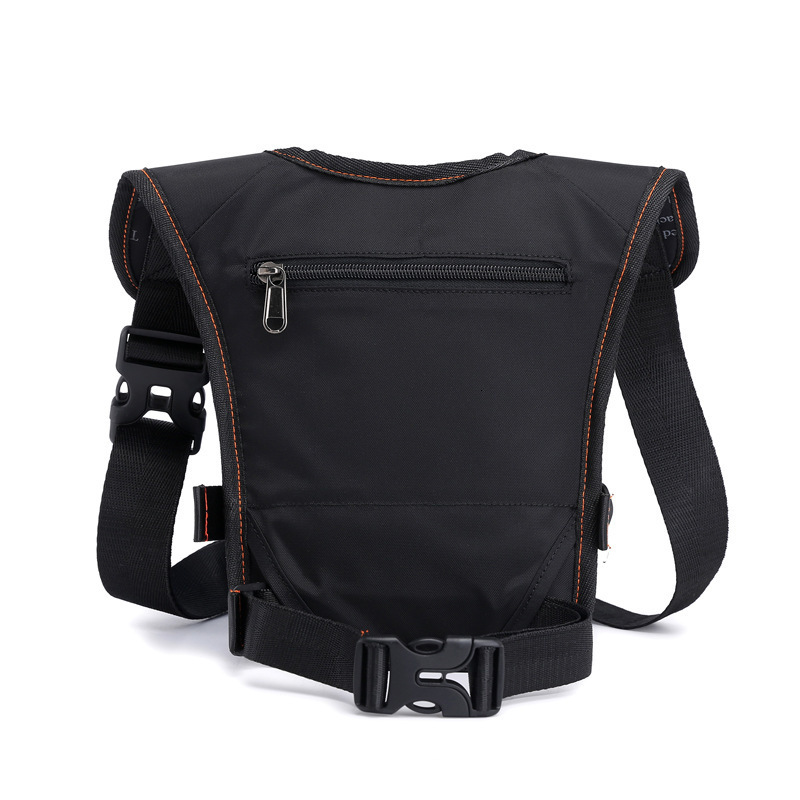 Men Motorcycle Rider Belt Bum Fanny Waist Pack Assault Thigh Bags Messenger Shoulder Bags Male Nylon Leg Hip Drop Bag 220112