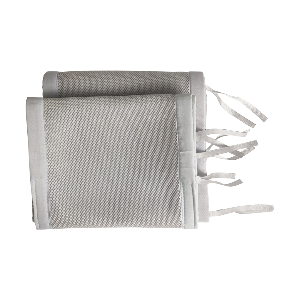 Bed Rails 2pcs Protector Baby Nursery Breathable Bumper Onepiece Crib Around Cushion Cot Pillows borns Beds Decor 230824