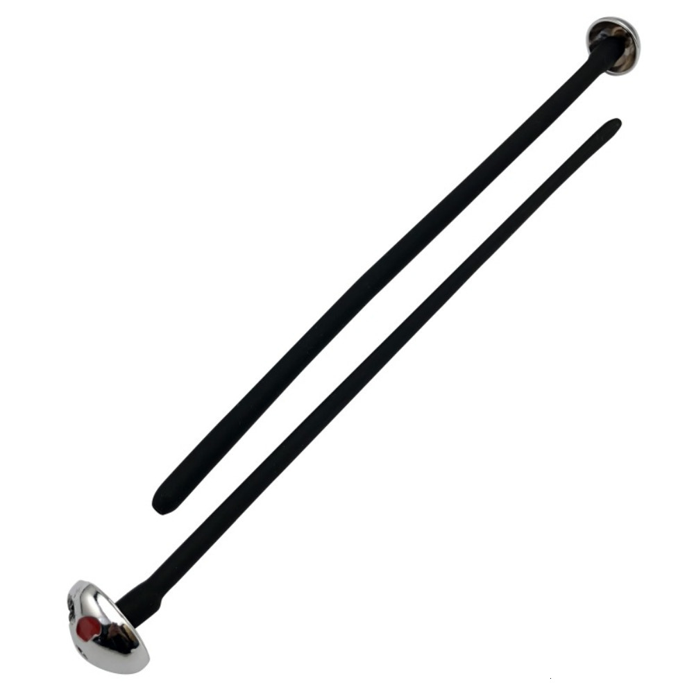 Adult Toys Bdsm Metal Silicone Penis Plug Sounding Rod Male Masturbation Catheter Urethral Sound Prostate Massage Sex for Men Gay 230824