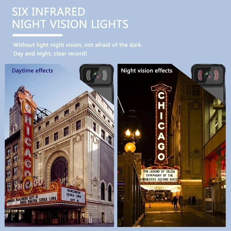 Weatherproof Cameras 1080P HD Action Camera Portable Sports Wifi Dv Camcorder Loop Recording Support Tf Card Night Vision Cam with Back Clip 230823