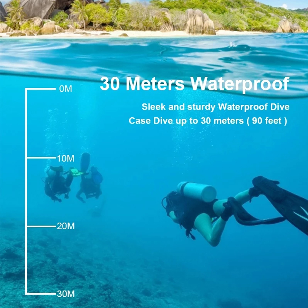 Weatherproof Cameras Action Camera 4K 30FPS WiFi Ultra HD Underwater Wide Angle Degree lens 98FT Waterproof sports DV Video Recording l230823