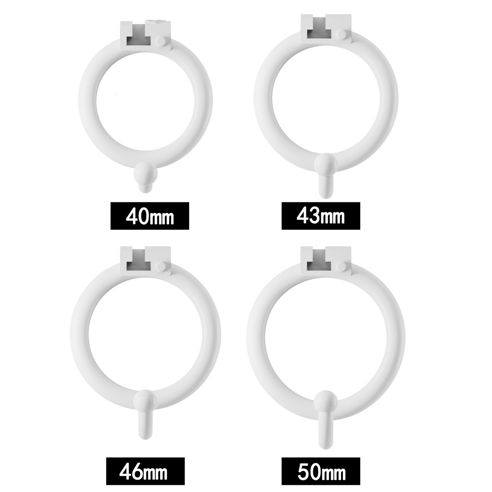 Cockrings Sextoy Honeycomb 2nd Generation Chastity Cage Double Ring with Hook Cock Bdsm Sissy Abstinence Erotic Sex Toys for Men Gay 230824