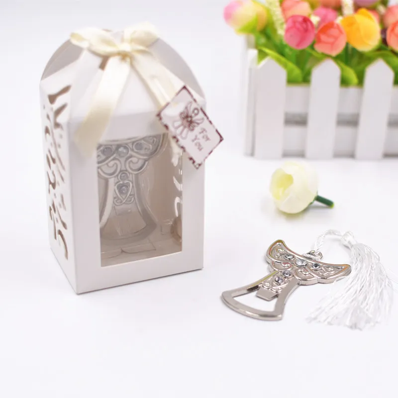 Silver Metal Angel Beer Bottle Opener Wedding Favors Gifts For Guests Wedding Souvenirs Event Party SuppliesZZ