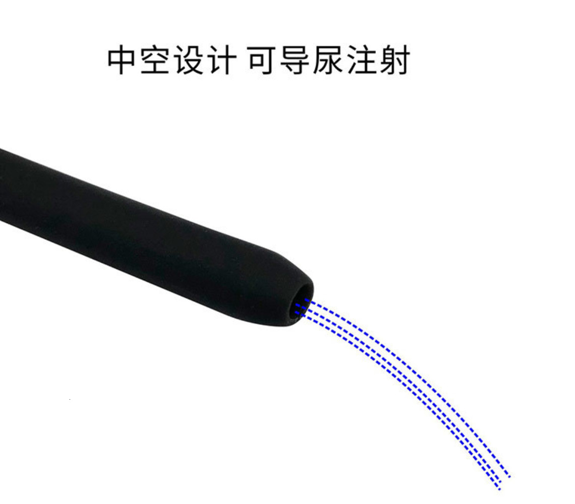 Adult Toys Bdsm Metal Silicone Penis Plug Sounding Rod Male Masturbation Catheter Urethral Sound Prostate Massage Sex for Men Gay 230824