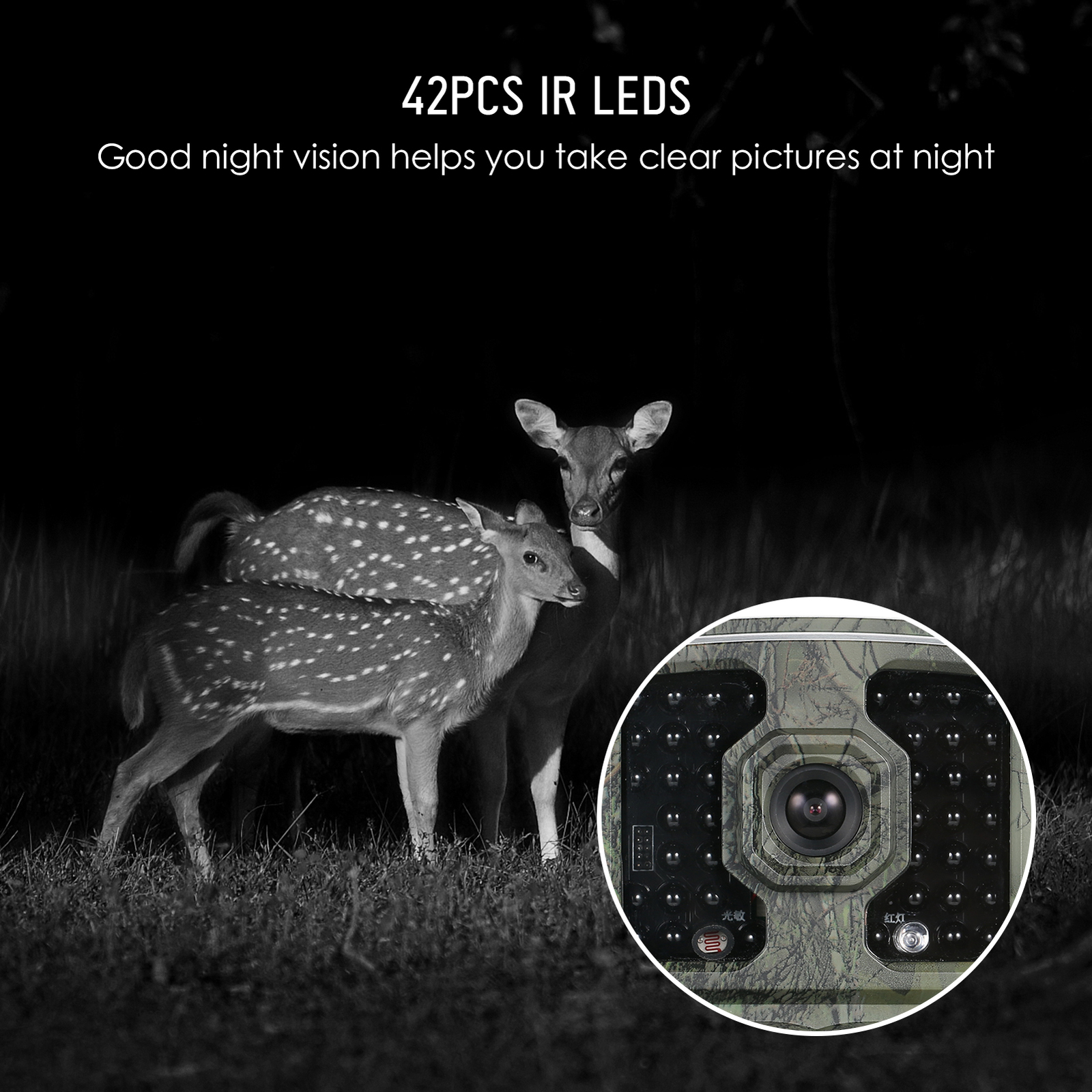 Weatherproof Cameras 4K Trail Camera 16MP Wildlife Scouting Tracking Dual PIR Sensors 0 5s Trigger Time Infrared Night Vision 230823