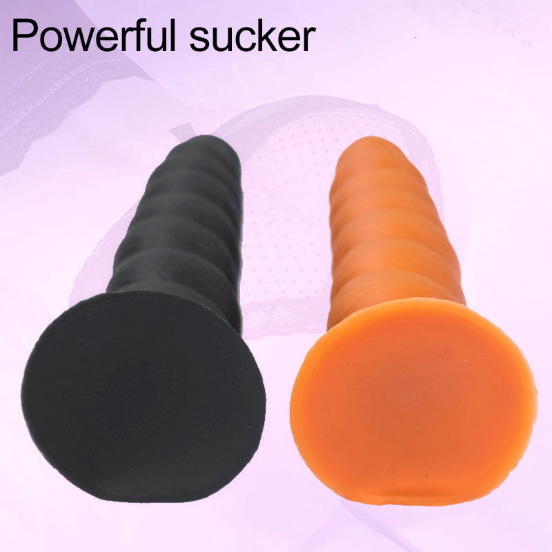 Briefs Panties Silicone Anal Plug Dildos with Suction Cup Stimulate Vagina and Anus Big Butt Soft Dilator Sex Toys for Women Men 230824