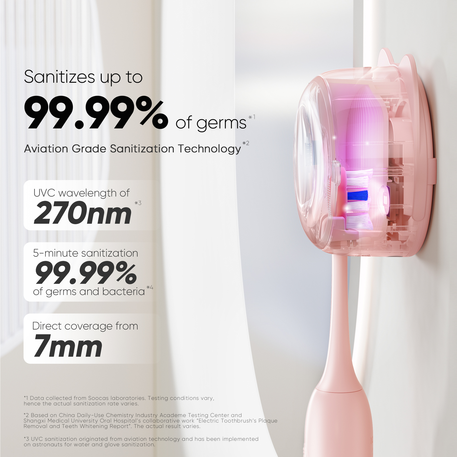 Toothbrush SOOCAS Sonic Electric Toothbrush D3 Smart Ultrasonic Tooth Brush Cleaner Whitening Waterproof and Sanitizer Toothbrush 230824