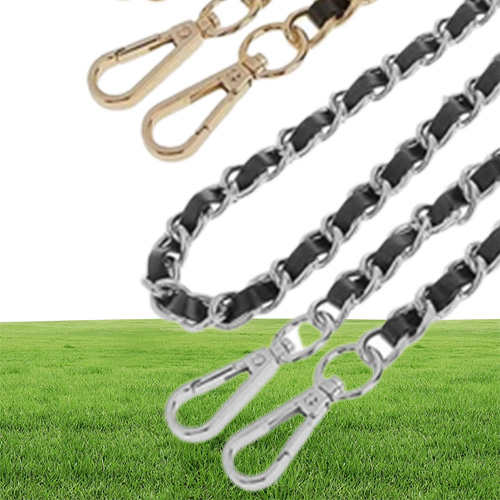 Synthetic Leather Metal Chain Replacement Interchangeable Shoulder Bag Strap Bag Accessories