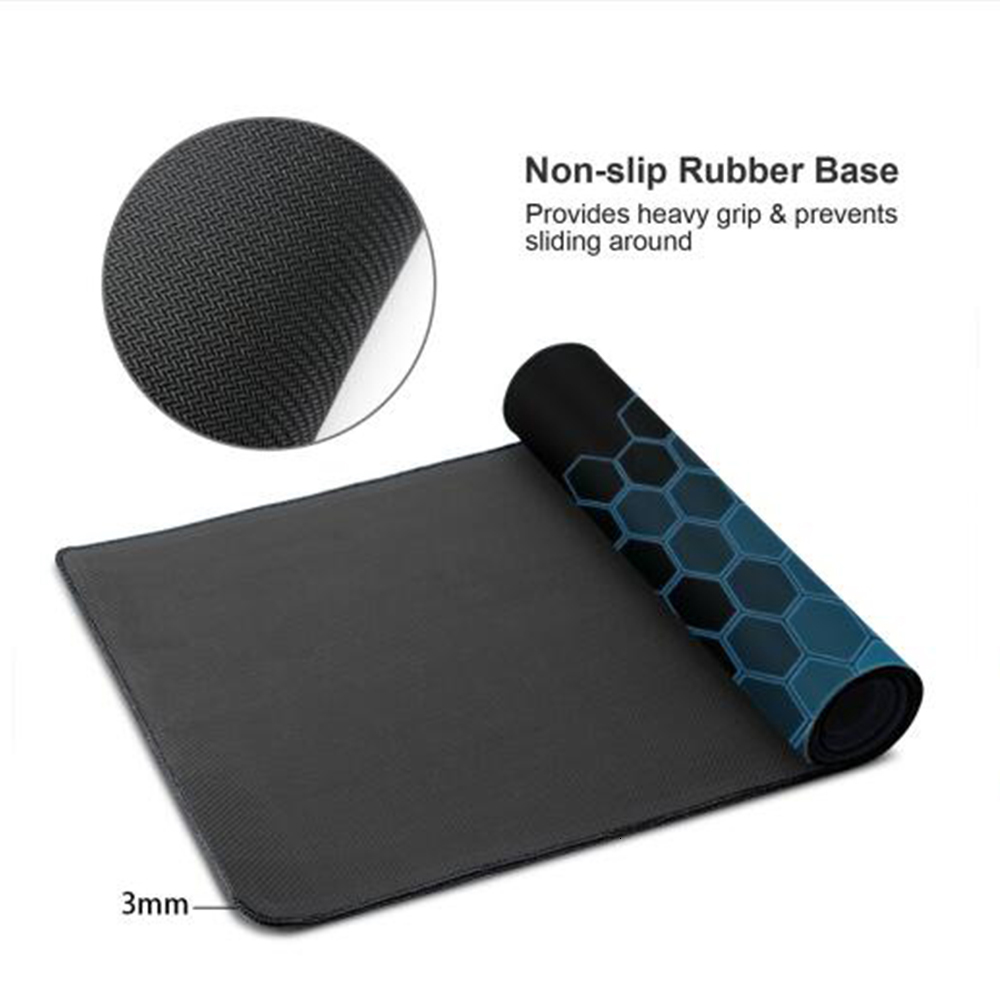 Mouse Pads Wrist Rests Geometric Gaming Accessories MousePads Computer Laptop Gamer Extended Mat Large Anime Pad Rubber Keyboards Table 230823