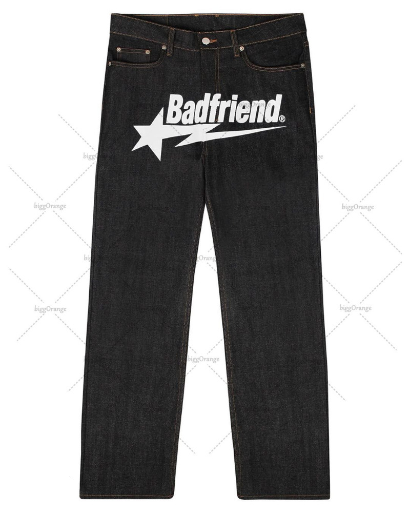 Men's Jeans Y2K mens baggy jeans Streetwear Fashion Harajuku retro men's and women's straight loose fashion baggy wide leg pants 230823