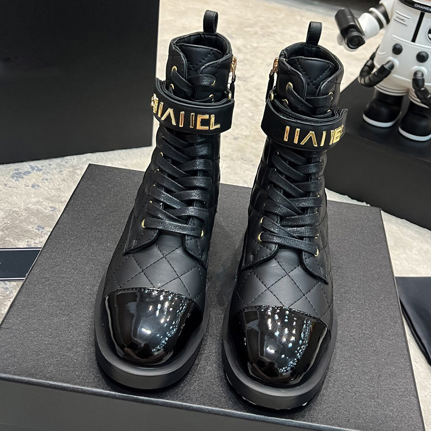 2024 Martin Boots Lace up Shoes Adjustable Zipper Combat Boots