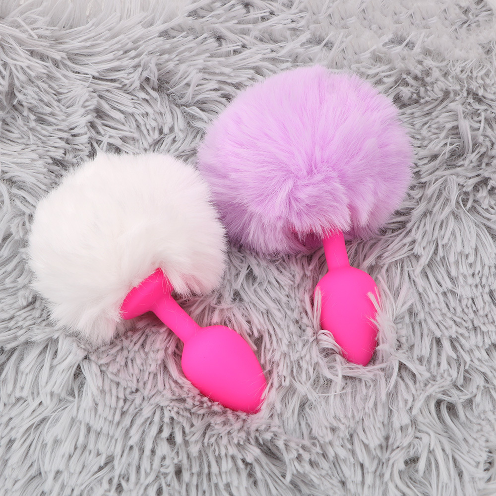 Briefs Panties IKOKY Hairy Rabbit Tail Anal Plug Adult Products Silicone Butt Sex Toys for Women Cute Erotic 230824