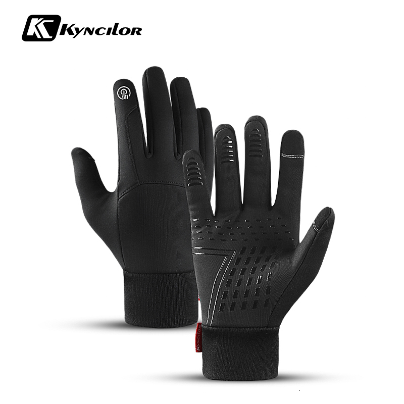 Five Fingers Gloves Touch Screen Windproof Outdoor Sport Men Women Winter Glove Fleece Thermal Warm Running Antislip Cycling 230823