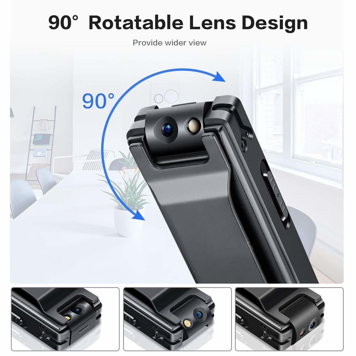 Mini Cameras Vandlion Magnetic Digital Camera HD Flashlight Micro Cam Webcam Motion Detection Snaps Loop Recording Camcorders 230823