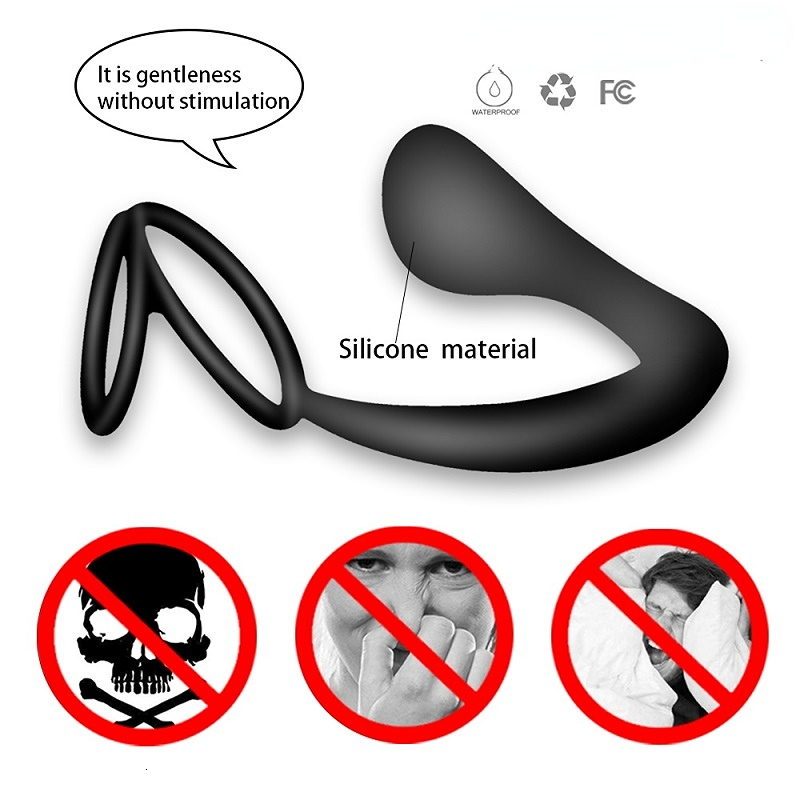 Briefs Panties Silicone Male Climax Erotic Cock Ring Prostate Massager Anal Sex Toys Fantasy BDSM masturbation Adult Products Drop 230824