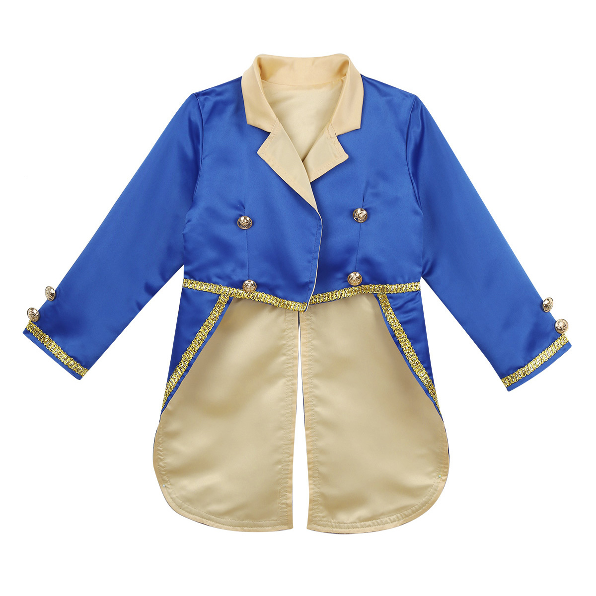 Cosplay ChicTry Baby Boys Prince Costume Turn-Down Collar Tuxedo Jacket Kids Toddlers Halloween Cosplay Birthday Theme Party Tailcoat 230817