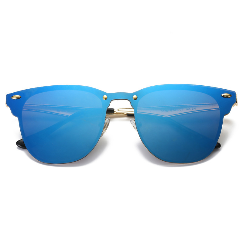 Sunglasses JIM Trendy Rimless Mirrored Reflective Sun Glasses for Women Men UV400 230729