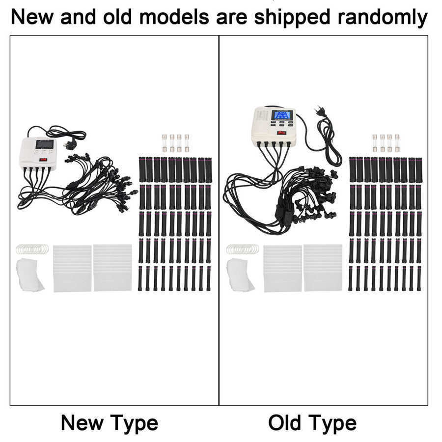 Hair Trimmer Digital PTC Heating Perm Machine with 50pcs Roller Adjustable Temperature Style Tool 20pcs Insulation Sponge Set 230829