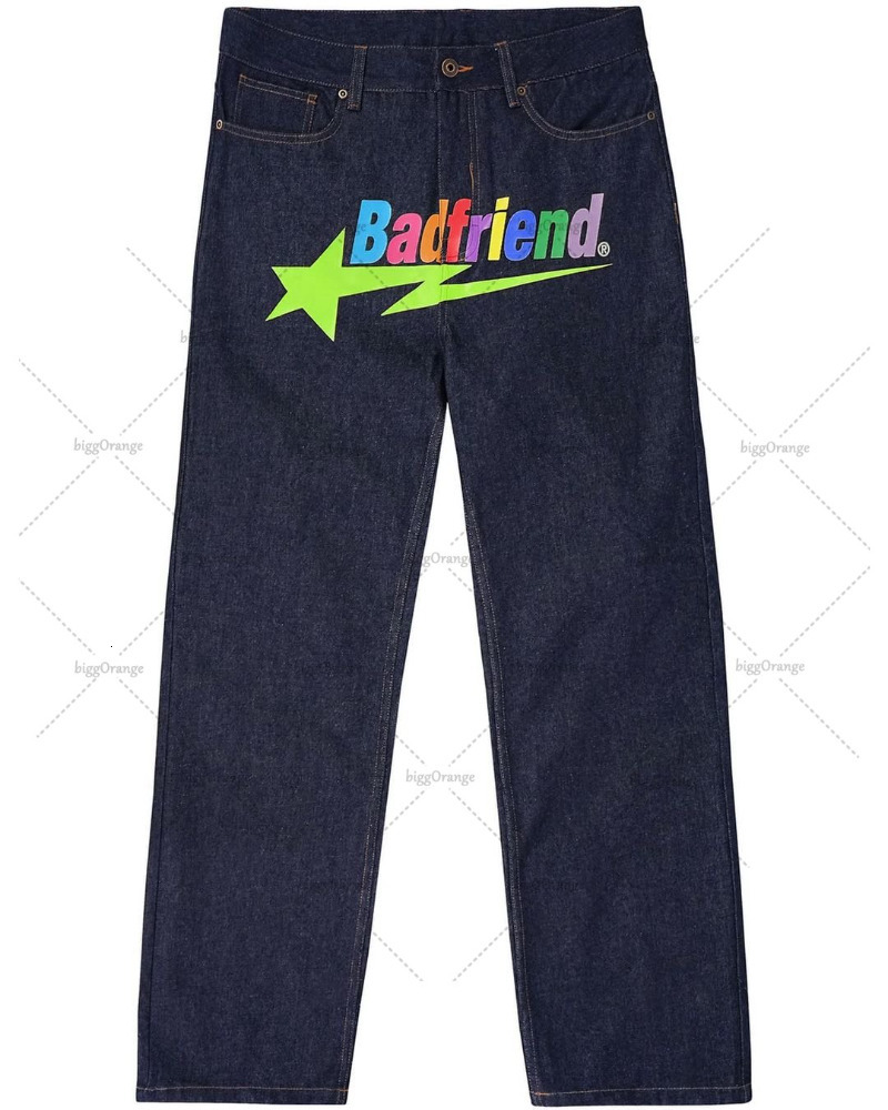 Men's Jeans Y2K mens baggy jeans Streetwear Fashion Harajuku retro men's and women's straight loose fashion baggy wide leg pants 230823