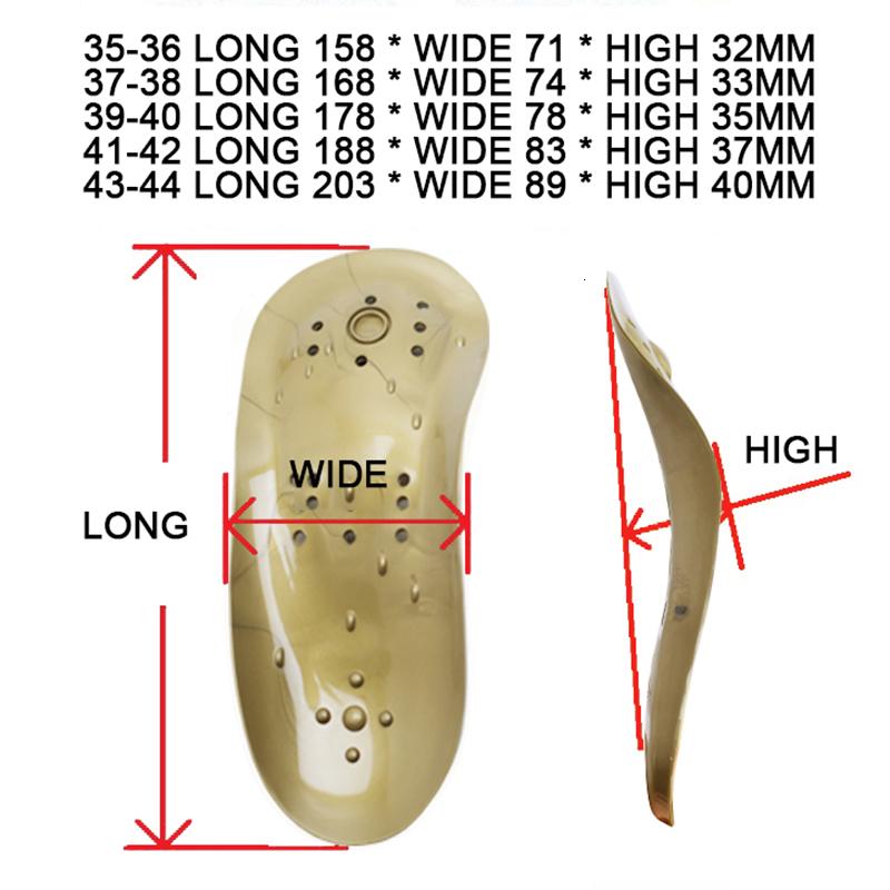 Shoe Parts Accessories Premium Ort ic Gel Insoles Orthopedic Flat Foot Magnetic Therapy Sole Pad Shoes Insert Arch Support Plantar Fasciitis 230823