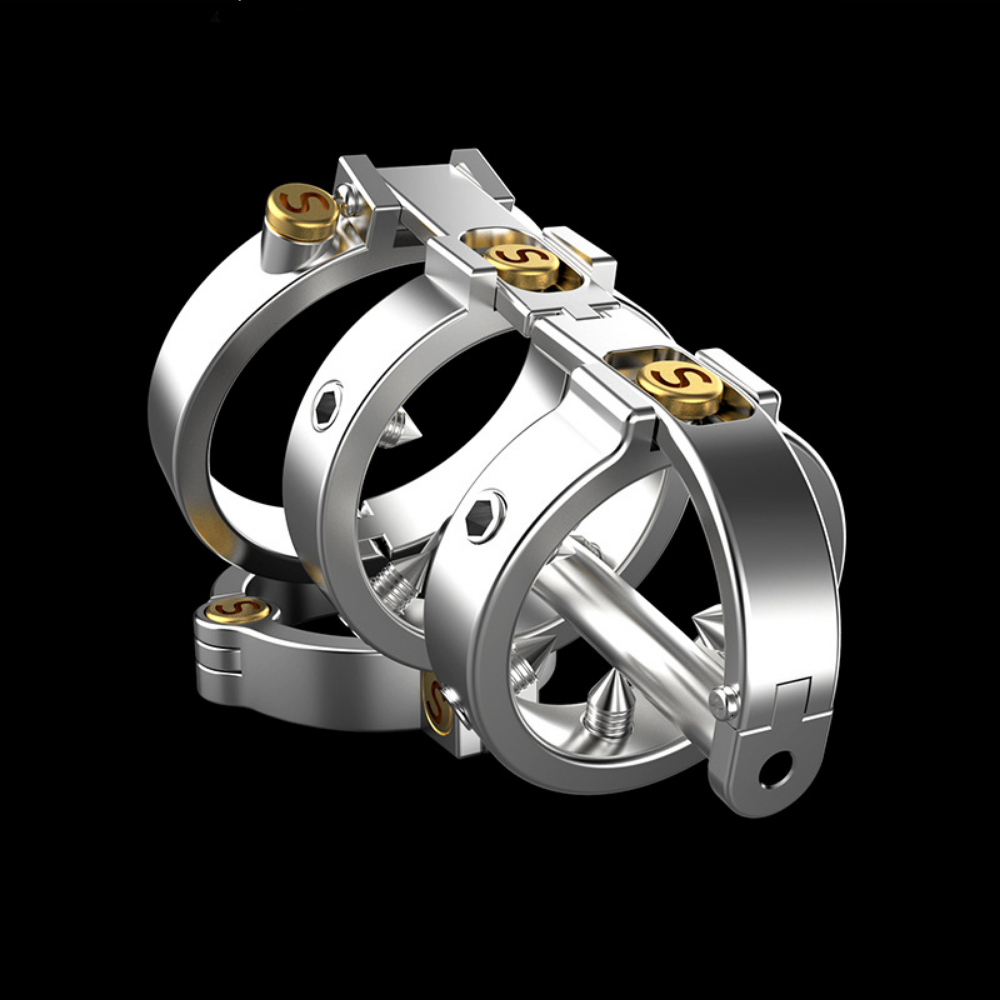 Cockrings Steam Punk Series Chastity Cage Sextoys Belt Sissy Mechanical Multifunctional CB Lock Sex Toys for Men Gay 230824