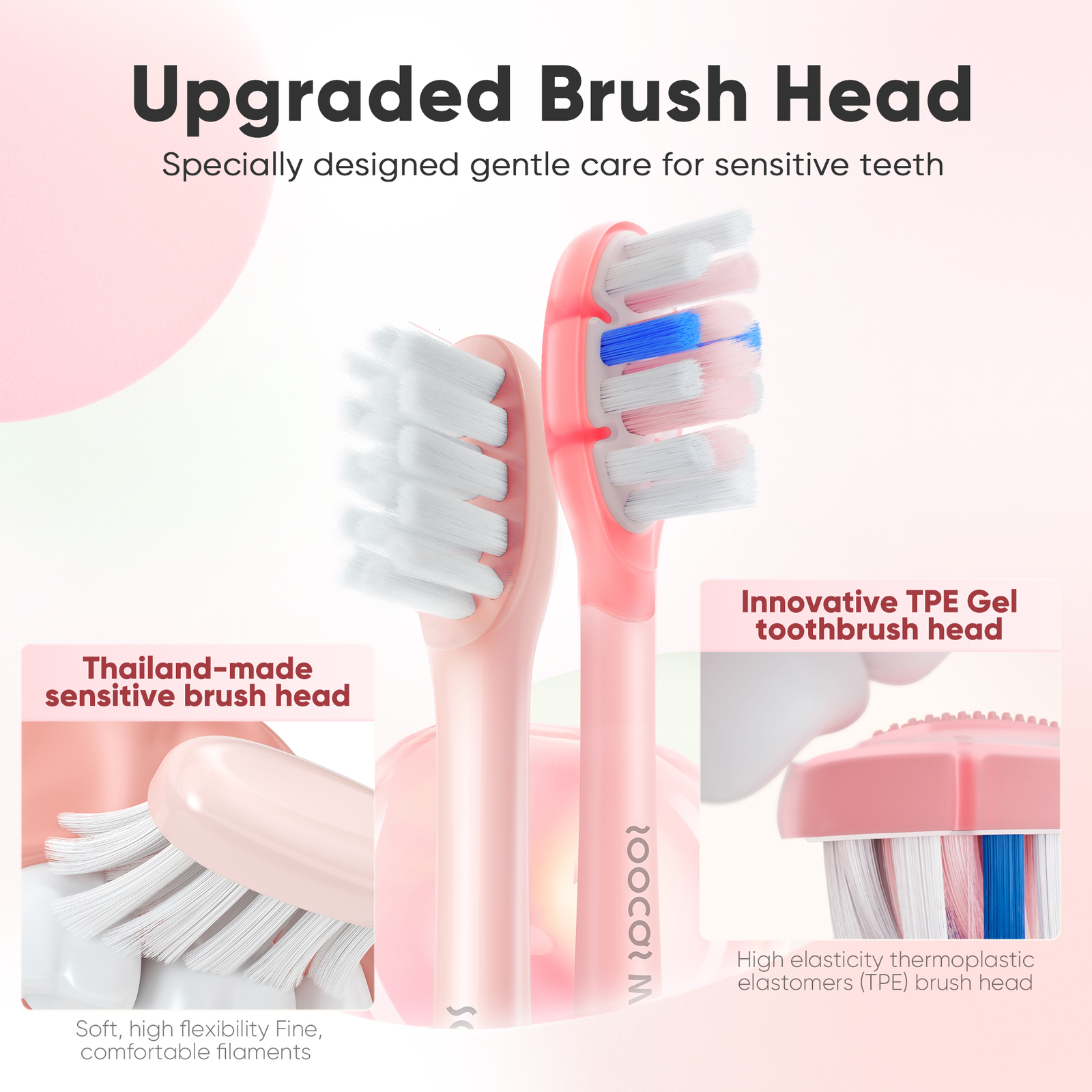 Toothbrush SOOCAS Sonic Electric Toothbrush D3 Smart Ultrasonic Tooth Brush Cleaner Whitening Waterproof and Sanitizer Toothbrush 230824