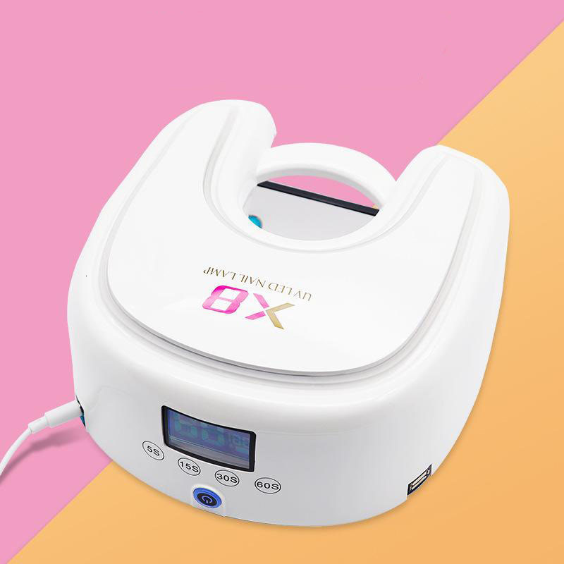 Nail Dryers Professional Rechargeable Nail Gel Curing UV LED Nail Lamp 48W Portable Nail Dryer 230824