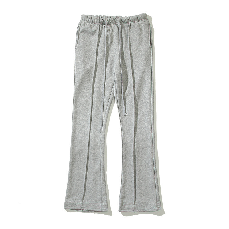 Men's Pants High Quality Straight Casual Trousers Cotton Flared Sweatpants For Men And Women 230824