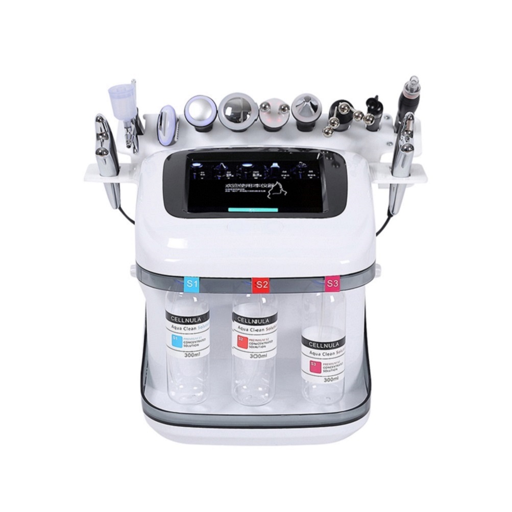 10 In 1 Small Bubbles Skin Care Machine Skin Tightening Whitening Hydradermabrasion Skin Beauty Machine Salon Home Use Device