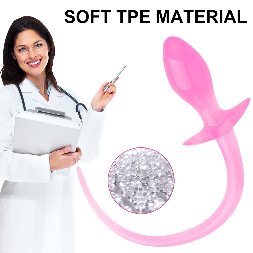 Briefs Panties Anal Plug Tail Butt Silicone Dog Sex Toys For Women Men Slave Games SM Erotic Toy Gspot Massage Products 230824