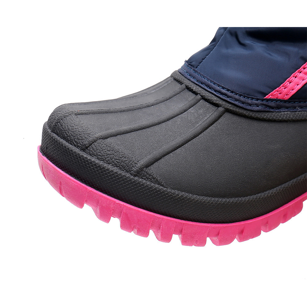 Boots Children's Winter Snow Boots For Kids Girls Casual Cotton-Padded Warm Shoes Boys Anti-Slip Waterproof Rubber Sole Baby Plush 230823