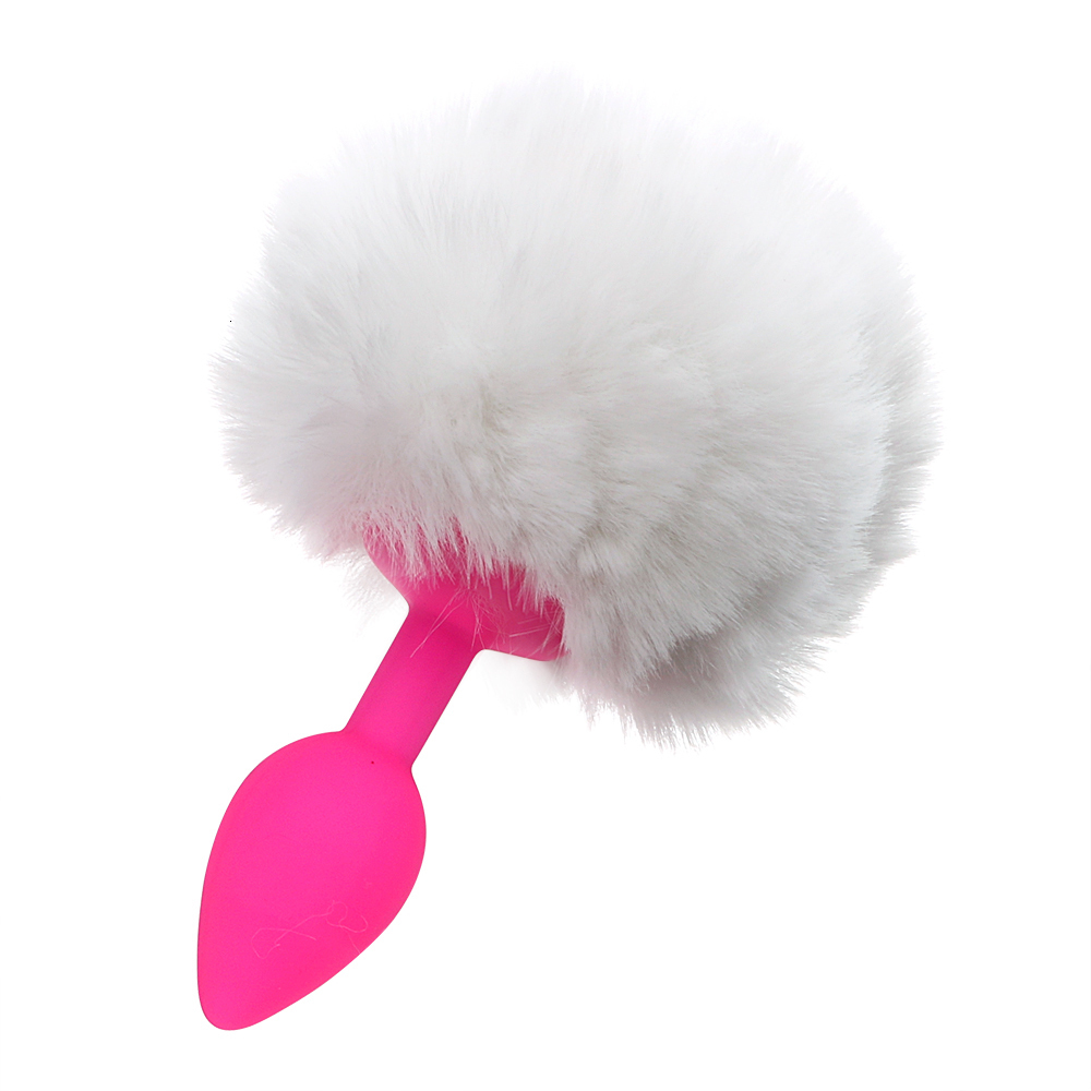 Briefs Panties IKOKY Hairy Rabbit Tail Anal Plug Adult Products Silicone Butt Sex Toys for Women Cute Erotic 230824