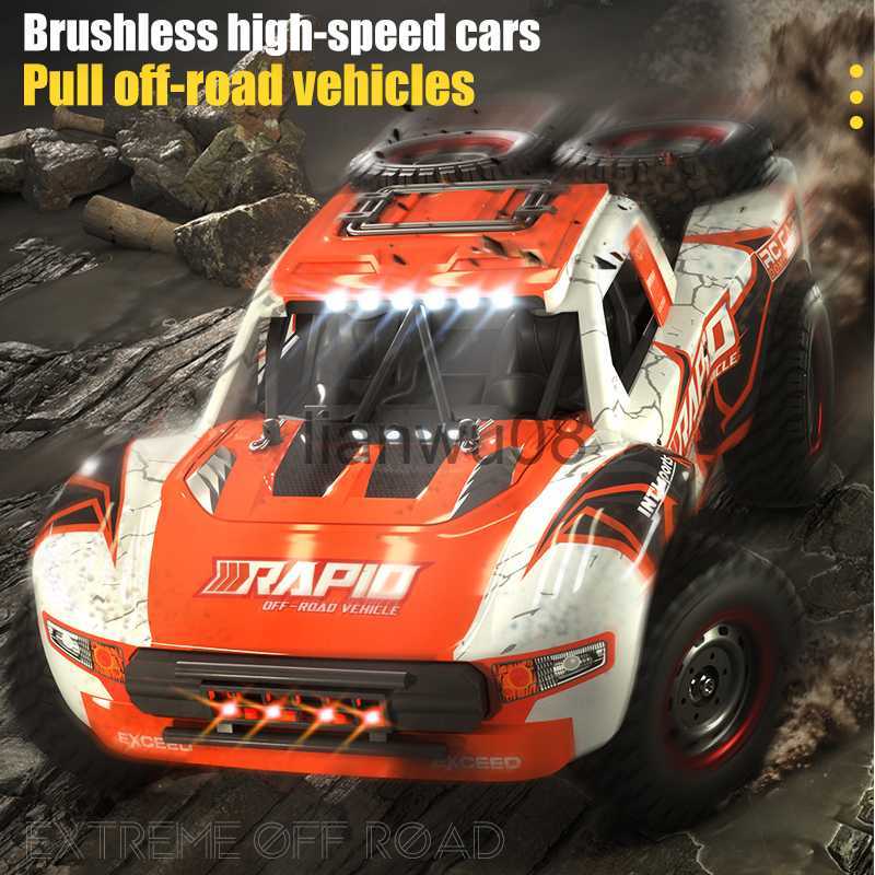 Free shipping Electric/rc JJRC Q130 24G Rc 114 70KMH 4WD Brushless Motor Remote Control Car High Speed Drifting Off Road Truck Adult Children Toy