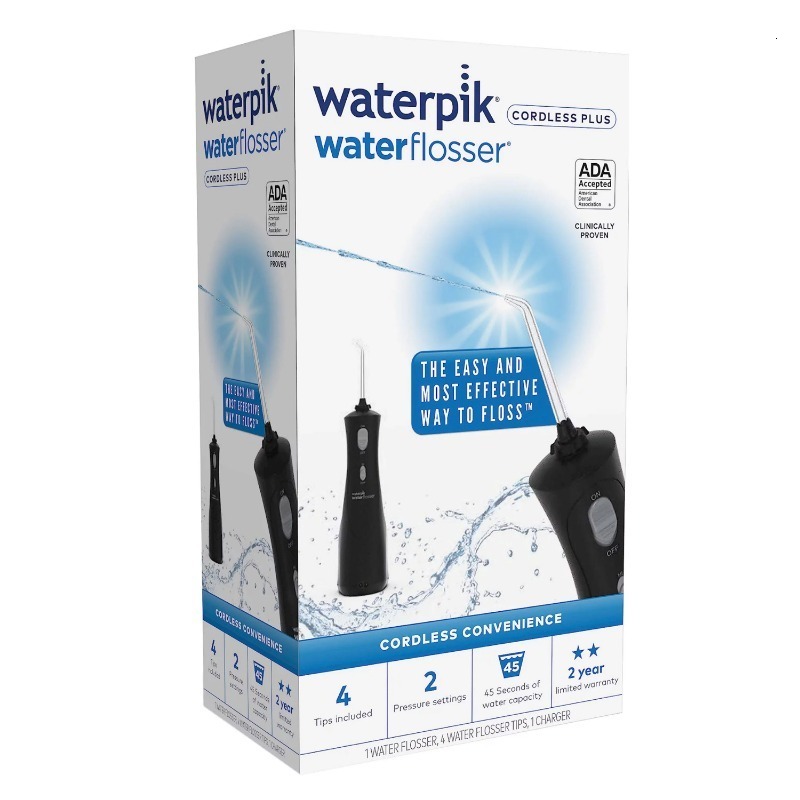 Other Oral Hygiene Cordless Express Portable Water Flosser Irrigator Black 230824