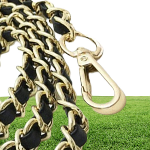 Synthetic Leather Metal Chain Replacement Interchangeable Shoulder Bag Strap Bag Accessories