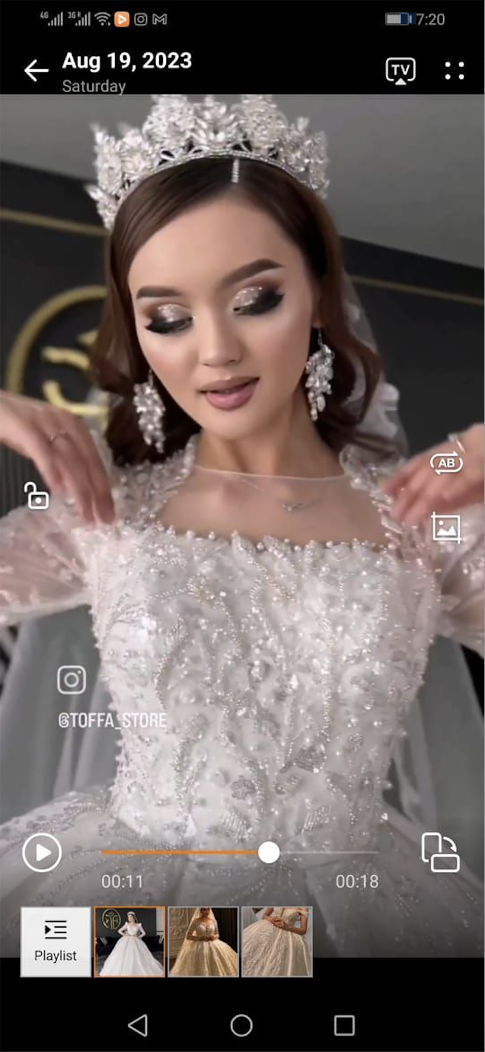 Gorgeous Glitter Wedding Dresses Bridal Gown Lace Applique Long Sleeves A Line Deep V Neck Sweep Train Custom Made Garden vestido de novia 0509